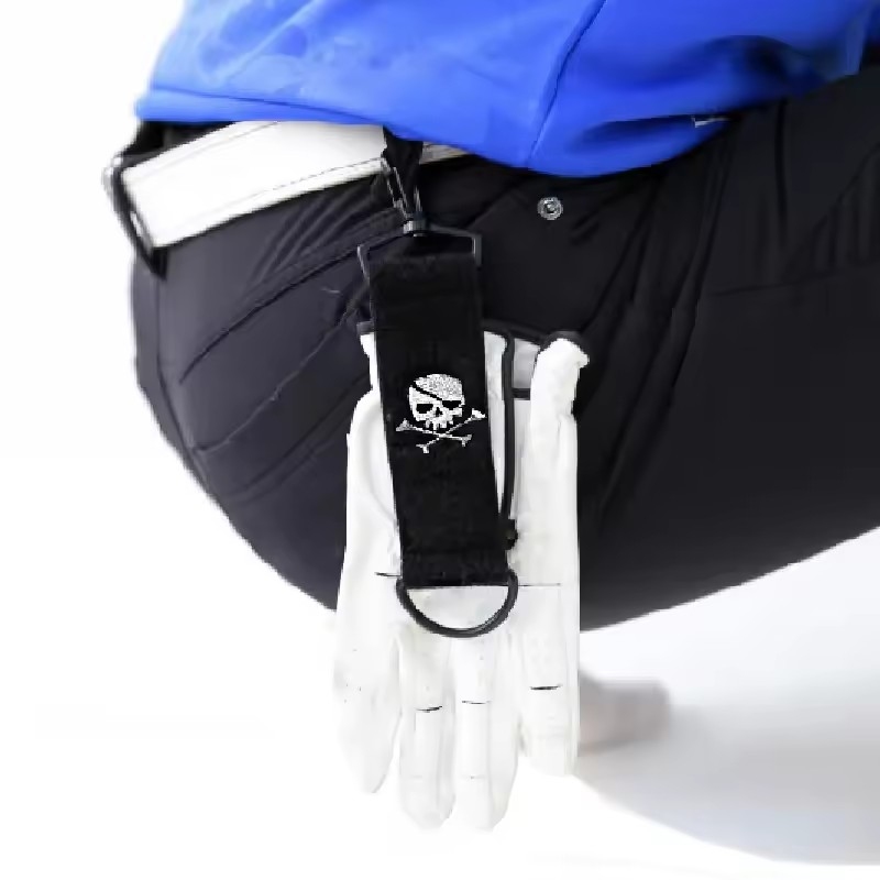 Golf Glove Cadet - 1-3 個のカラフルなゴルフハンググローブマジックテープ両面ゴルフティーホルダークリップ屋外ポータブル吊り下げゴルフティーアクセサリー