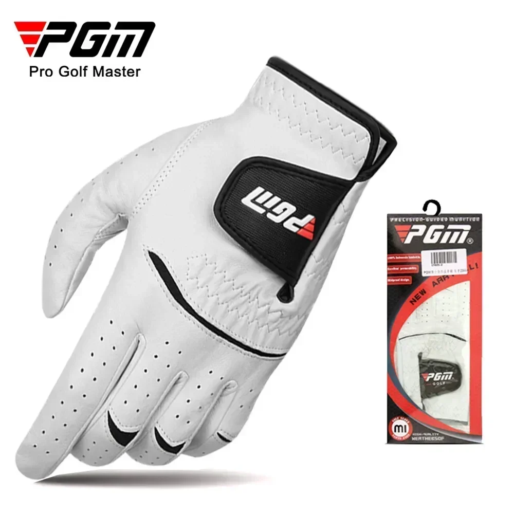 PGM 男性ゴルフグローブ子供用ホワイトケープ本革スポーツハ - Golf Glove Cadet のレビューと価格