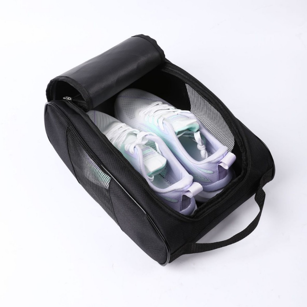 ポータブルゴルフシューズバッグ高品質オックスフォード布ハンド - Golf Equipment Bag のレビューと価格