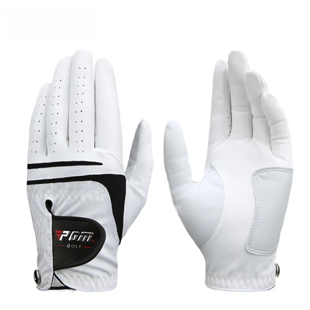 男性ゴルフグローブ白通気性キッドラムスキン本革スポーツハンド - Golf Glove Cadet のレビューと価格