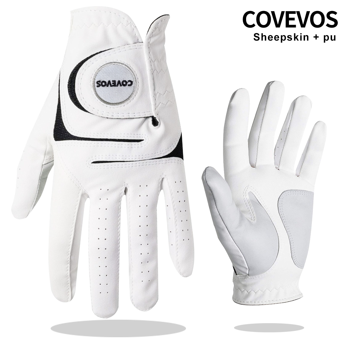 1 個の高品質 PU + プレミアムラムスキンゴルフグローブ - Golf Glove Cadet のレビューと価格
