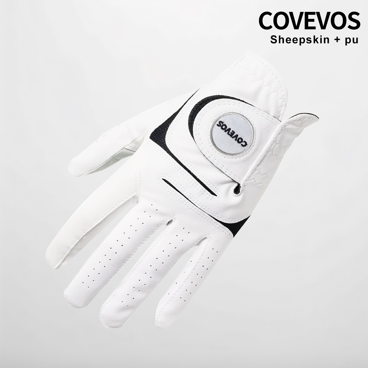 1 個の高品質 PU + プレミアムラムスキンゴルフグローブ - Golf Glove Cadet のレビューと価格