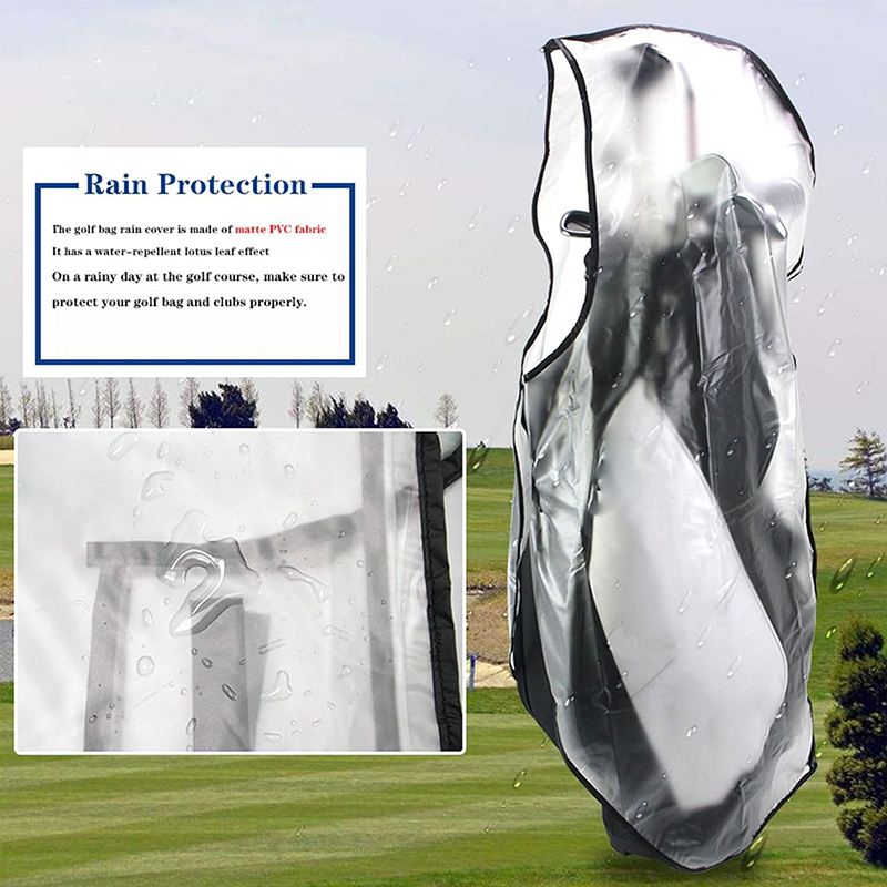 1Pc ゴルフバッグカバージッパー付き防水大容量ゴルフバッグ - Golf Equipment Bag のレビューと価格