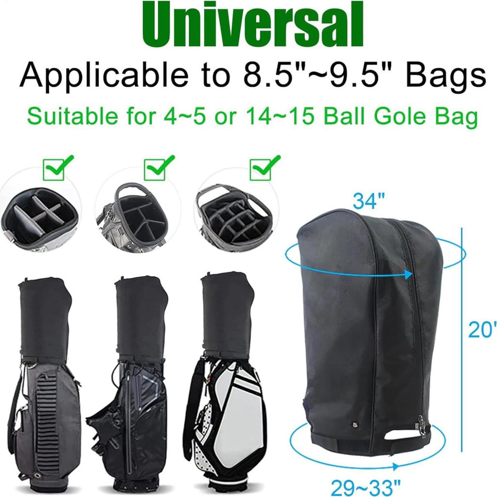 防塵ゴルフバッグカバーフード、防水レインフード、ゴルフバッグ - Golf Equipment Bag のレビューと価格