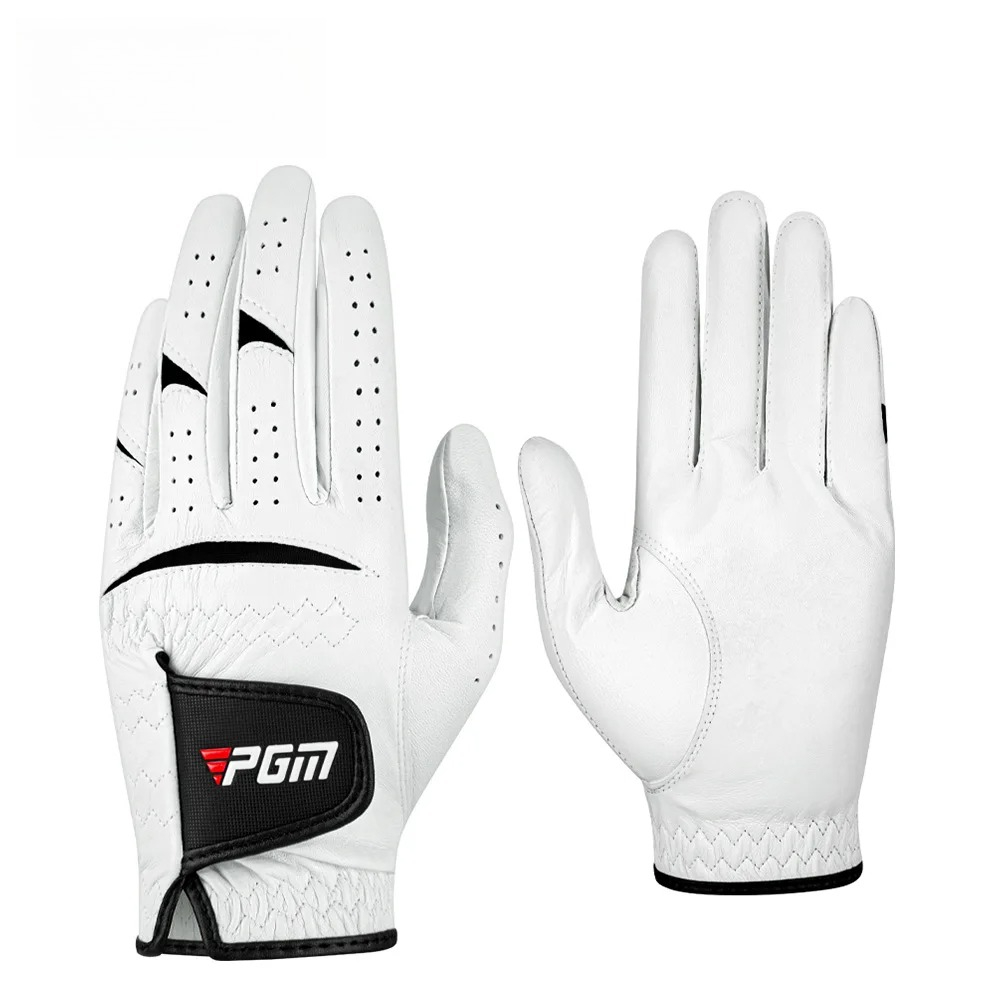 男性ゴルフグローブ子供白ケープ本革スポーツハンドグローブ着用 - Golf Glove Cadet のレビューと価格