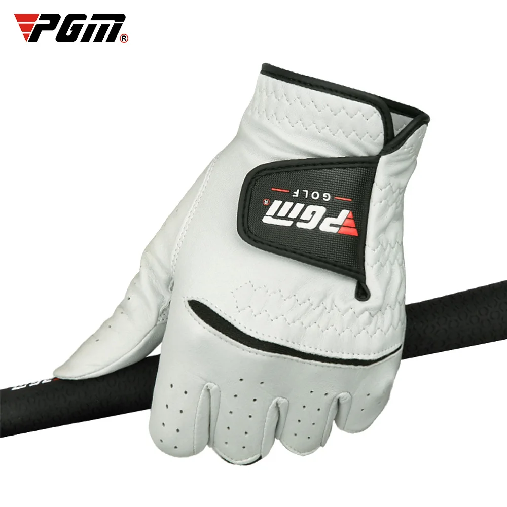 男性ゴルフグローブ子供白ケープ本革スポーツハンドグローブ着用 - Golf Glove Cadet のレビューと価格